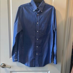 Croft & Barrow Blue Casual Button Down Shirt